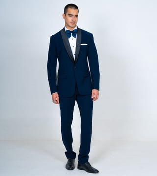 Womens on sale blue tuxedo