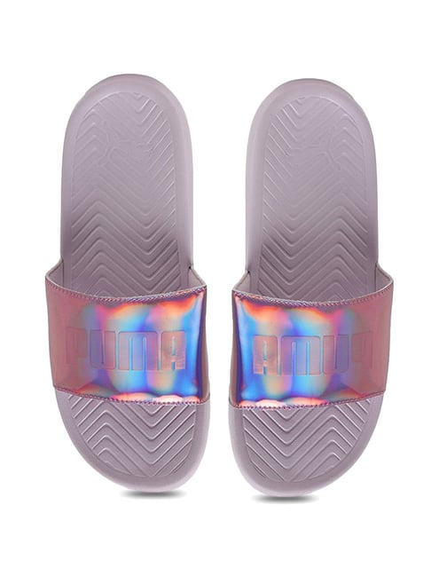 Buy Puma Popcat Chrome Winsome Orchid Casual Sandals for Women at