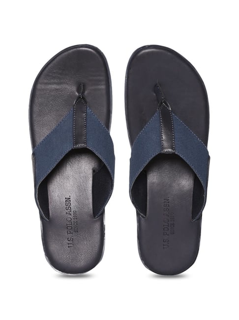 Buy U.S. Polo Assn. Barrio Navy Flip Flops for Men at Best Price