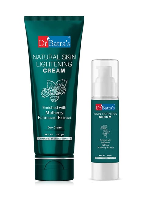 Dr. Batra's Natural Skin Lightening Cream & Skin Fairness Serum