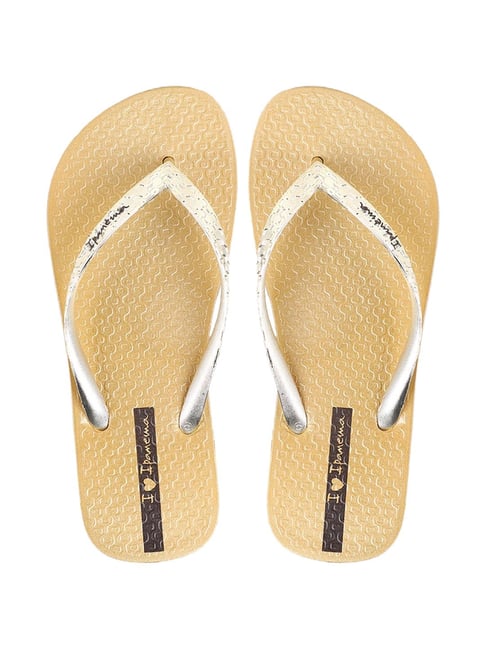 Ipanema Women s Glam Golden Flip Flops