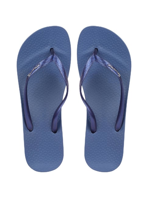 Ipanema navy flip online flops