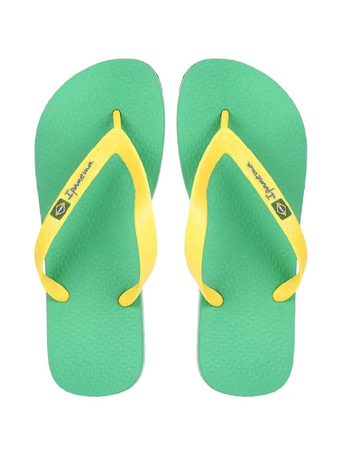 Ipanema yellow best sale flip flops