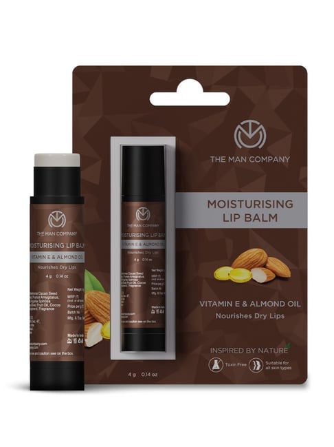The Man Company Moisturising Lip Balm with Vitamin E - 4 gm