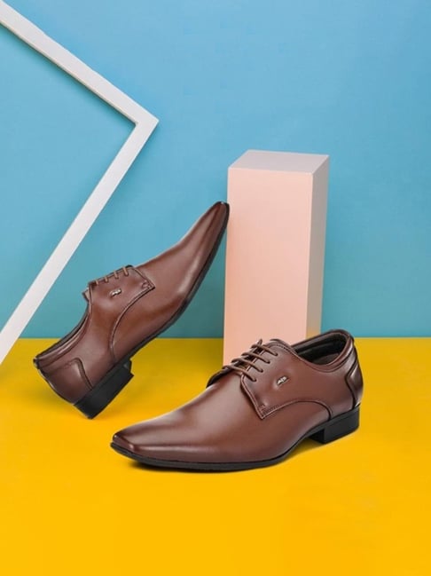 Buy Hitz Men's Brown Derby Shoes for Men at Best Price Tata CLiQ