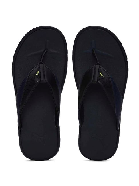 Puma Men's Galaxy Comfort V2 IDP Navy & Black Flip Flops - Price History