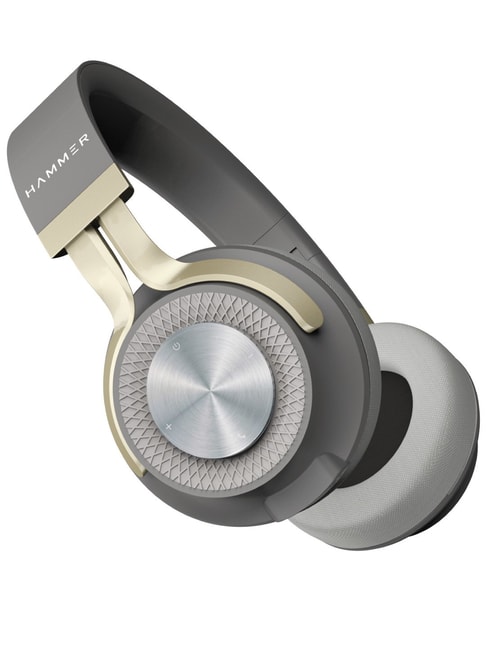 Hammer Bash 2.0 Wireless Bluetooth Headphones with Mic (Grey)