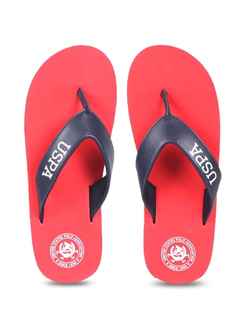 Buy U.S. Polo Assn. Men s Lake Navy Flip Flops for Men at Best