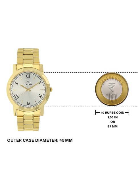 Titan 22k gold on sale watches