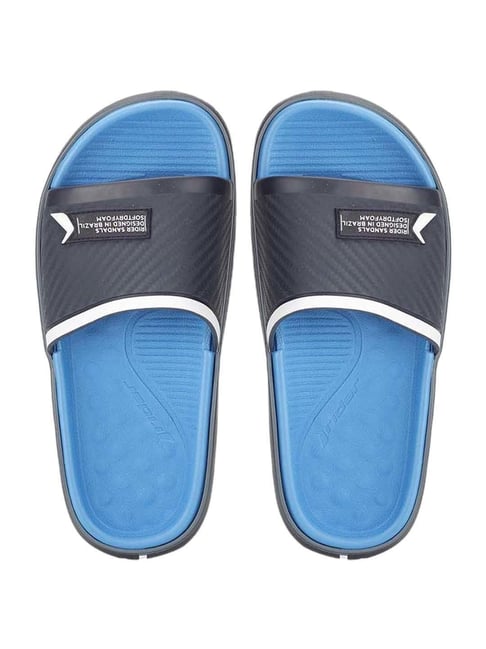 Buy Rider Men s Blue Slides for Men at Best Price Tata CLiQ