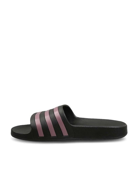 Womens black adidas discount slides