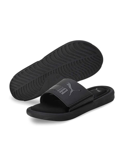 Buy Puma Men's Royalcat Memory Foam Black Slides for Men at Best Price ...