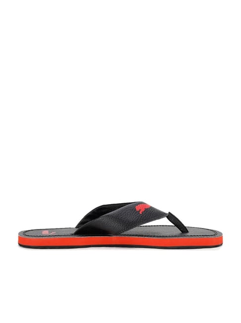 Puma Men s Luke V1 Black Flip Flops