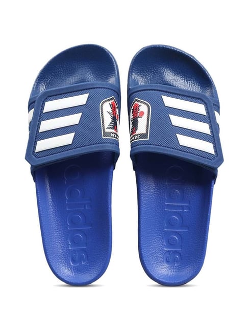 Adidas Men s ADILETTE TND ADJ Blue Slides