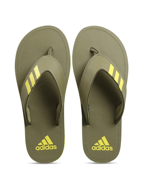 Adidas Men s COSET II M Green Flip Flops