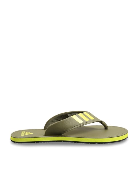 Buy Adidas Men s COSET II M Green Flip Flops for Men at Best Price