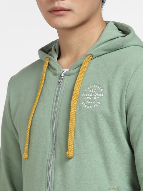 Jack & jones Classic Hoodie Green