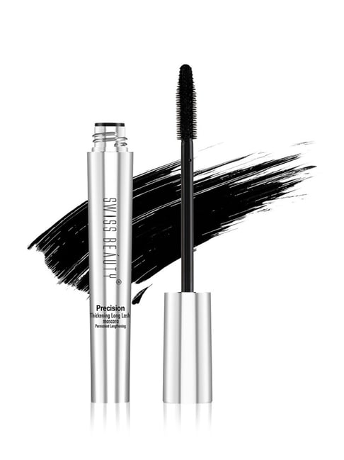 SWISS BEAUTY Precision Thickening Long Lash Mascara Black - 10 ml
