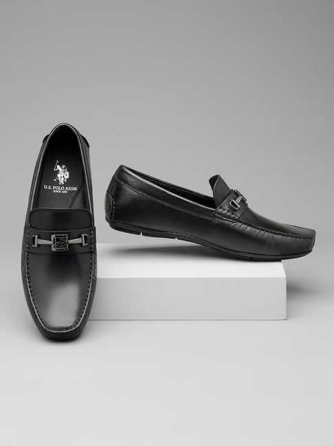 U.S. Polo Assn. Men s ARNAULT Black Casual Loafers