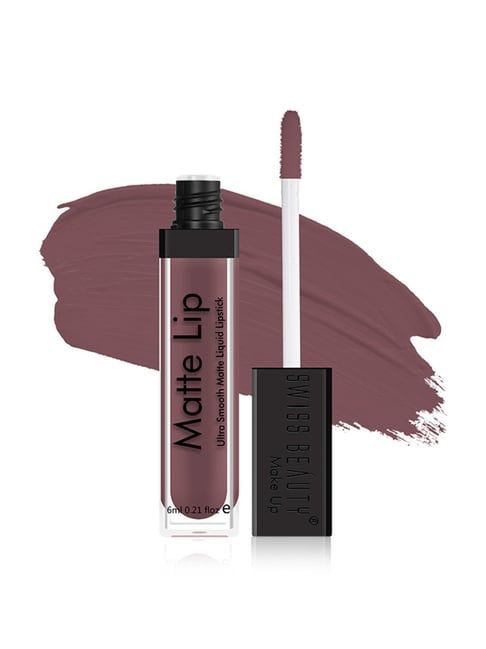SWISS BEAUTY Ultra Smooth Matte Liquid Lipstick Spicy Nude - 6 ml-picture-14