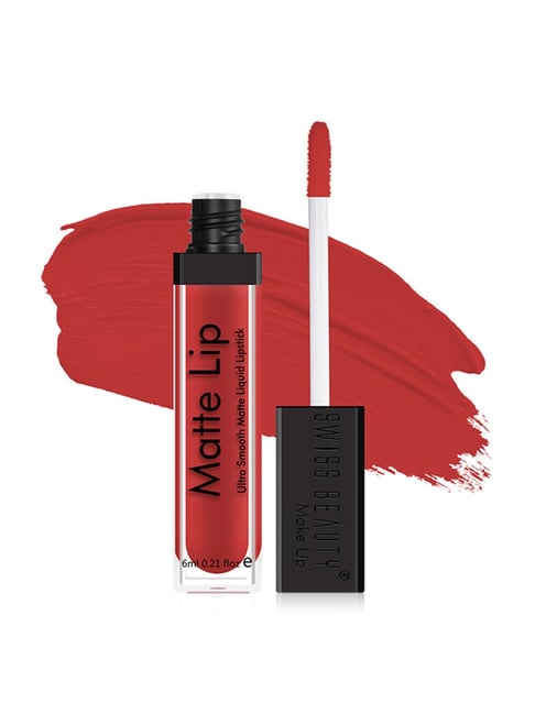 SWISS BEAUTY Ultra Smooth Matte Liquid Lipstick Runway - 6 ml-picture-20