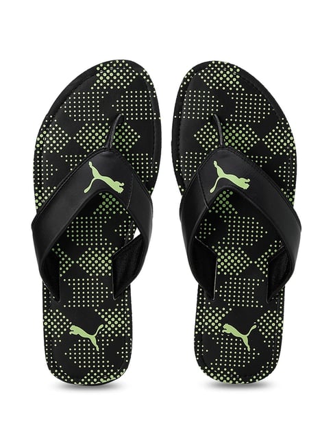 Buy Men s Ketava VI 2.0 Black Flip Flops for Men at Best Price