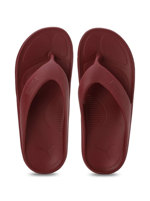 Puma Women s Wave Flip RES Rosewood Flip Flops