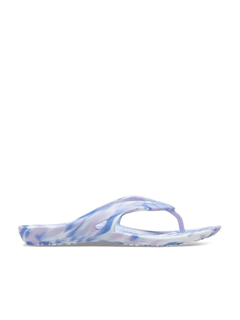 Womens tie dye flip flops hot sale