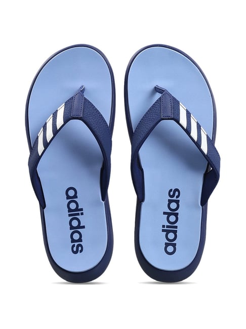 Buy Adidas Men's COMFORT Blue Flops for at Best @ Tata CLiQ