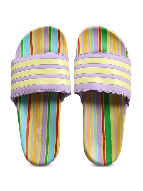 Adidas Women s ADILETTE COMFORT Purple Slides