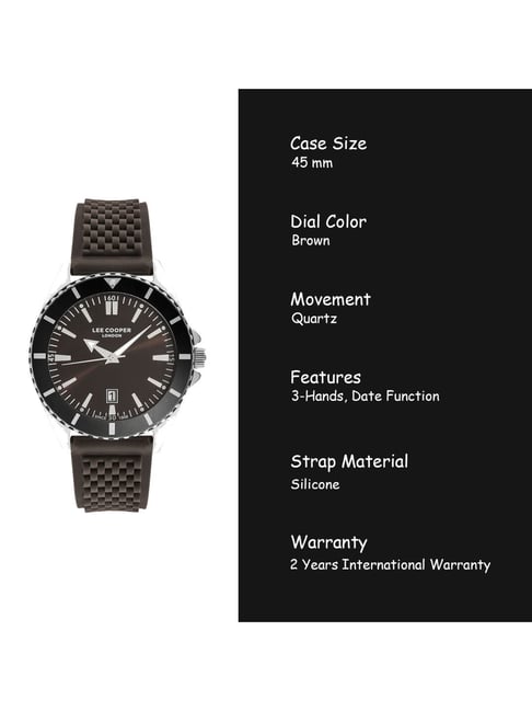 Lee Cooper LC07361.377 Analog Watch for Men