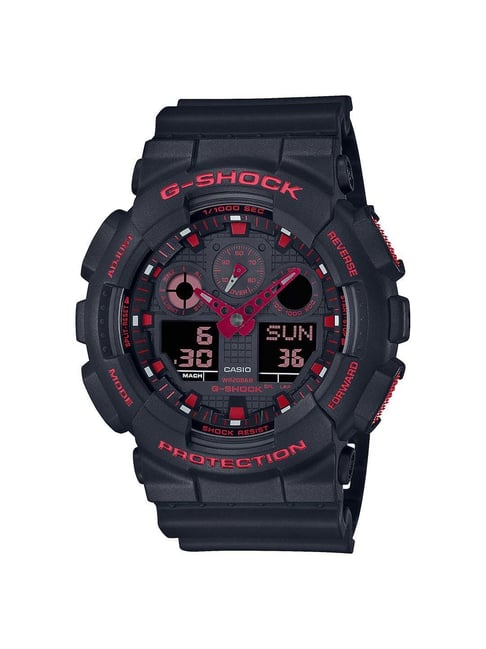 G shock black hot sale and red price