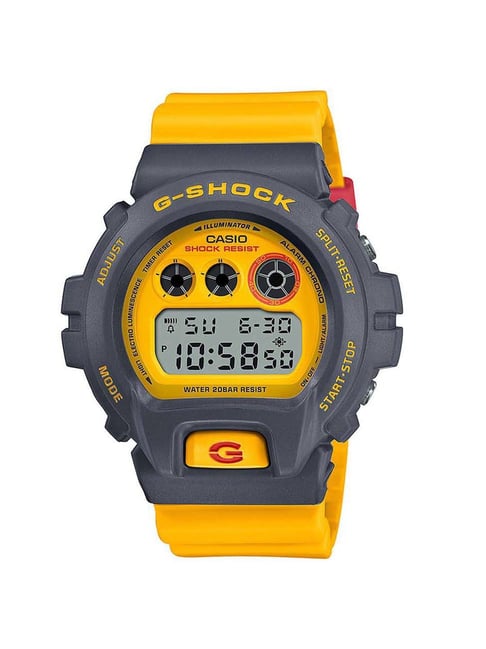 Casio digital hot sale watch yellow