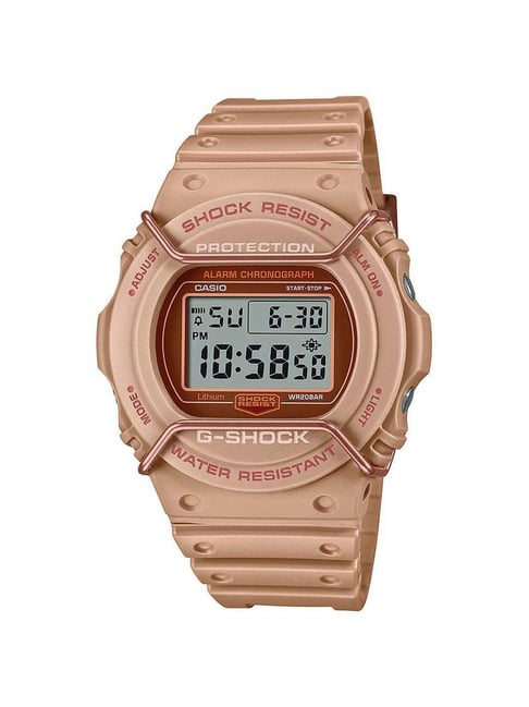 Casio round best sale digital watch