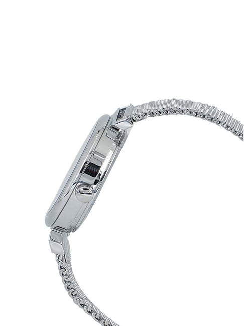 BuySend Omax Womens Sparkle Silver Watch Online FNP