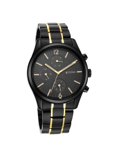 Titan matte best sale black watch