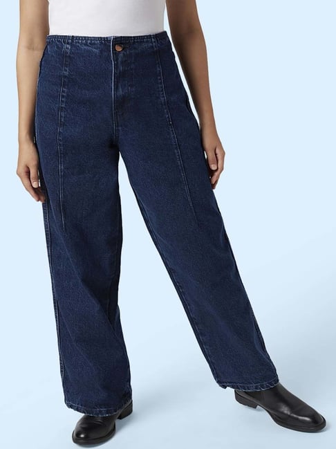 SF Jeans by Pantaloons Blue Cotton High Rise Jeans-image-45