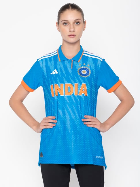 adidas Blue India Cricket ODI Jersey-picture-20