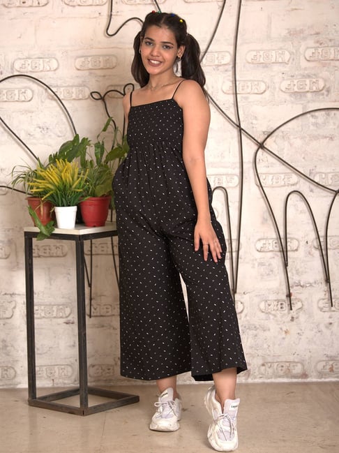 Girls cheap black jumpsuit