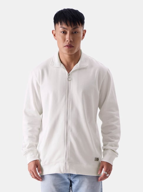 The Souled Store White Regular Fit Jacket-picture-12