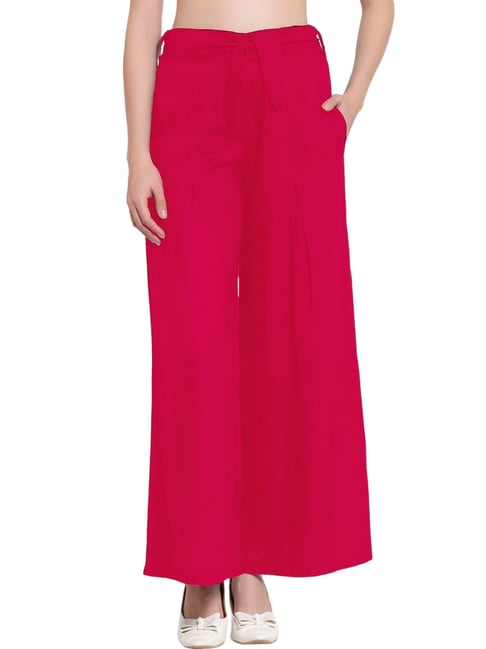 Buy Pink Palazzos at Lowest Prices Online In India