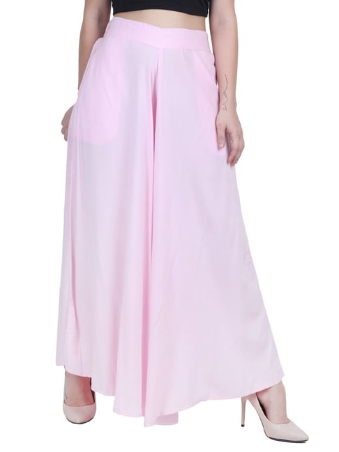 palazzo pants in Light Pink color – Tarsi