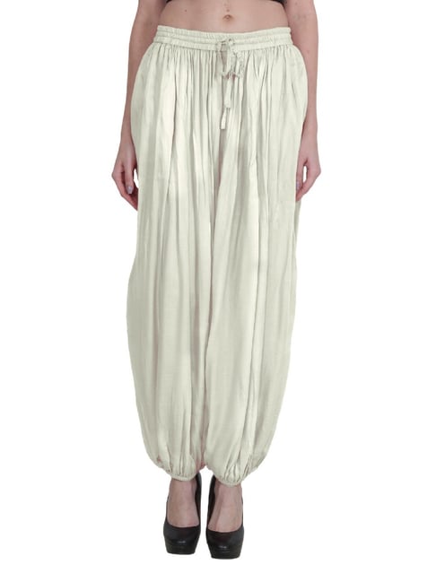 Buy Embroidered Mid-Rise Harem Pants Online at Best Prices in India -  JioMart.