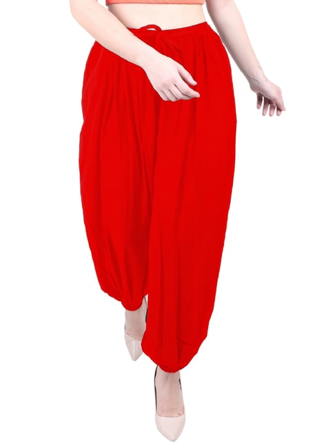 Buy online Off White Dhoti Pattern Salwar from Churidars & Salwars for Women  by Just Wow for ₹2725 at 0% off | 2024 Limeroad.com