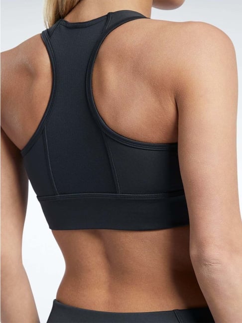 Reebok Blue Color-Block Sports Bra