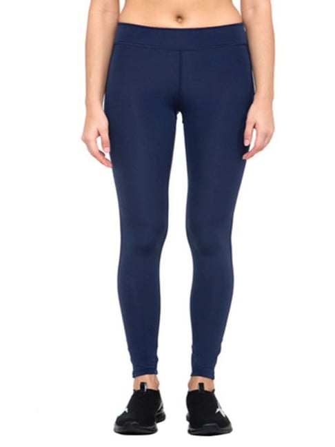 Buy REEBOK Solid Regular Fit Polyester Womens Sports Tights | Shoppers Stop