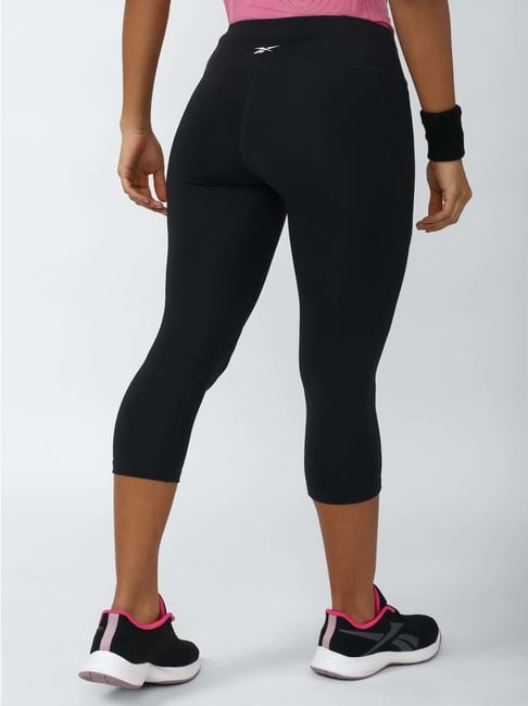 Reebok high 2025 waisted capris