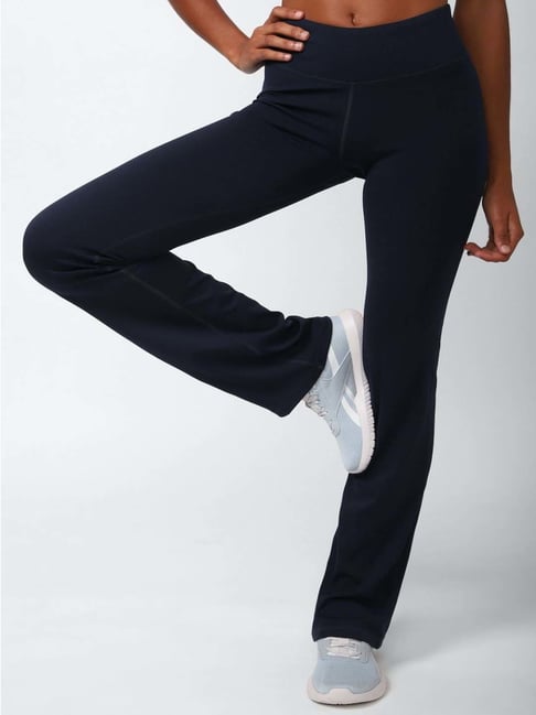 Reebok Spruce Blue Mid Rise Bootcut Tights-picture-36