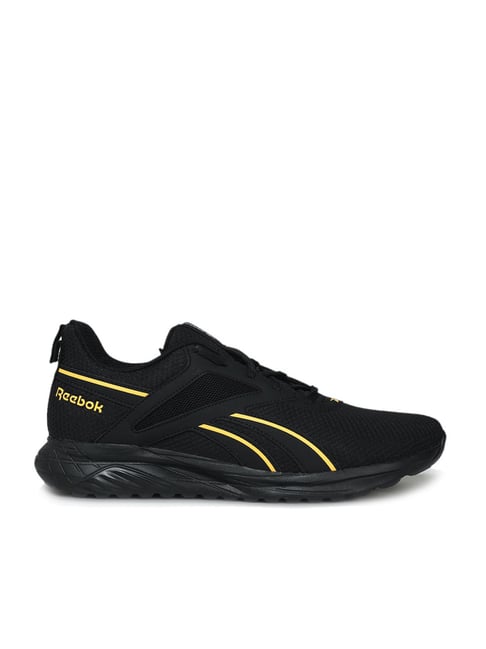 Black reebok outlet running shoes