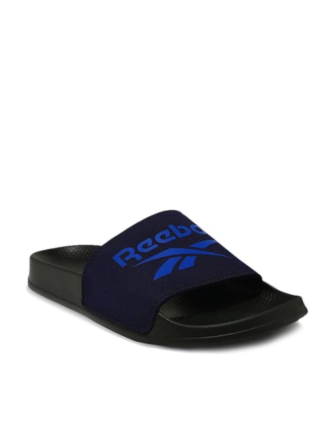 Reebok Men s Swim Fulgere Navy Slides